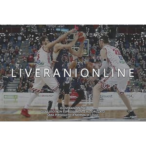 Lega Basket serie A Victoria Libertas Pallacanestro Pesaro - Fiat Torino 11/02/2018 nella foto: Ianuzzi Antonio ©Claudio Zamagni/Agenzia Aldo Liverani