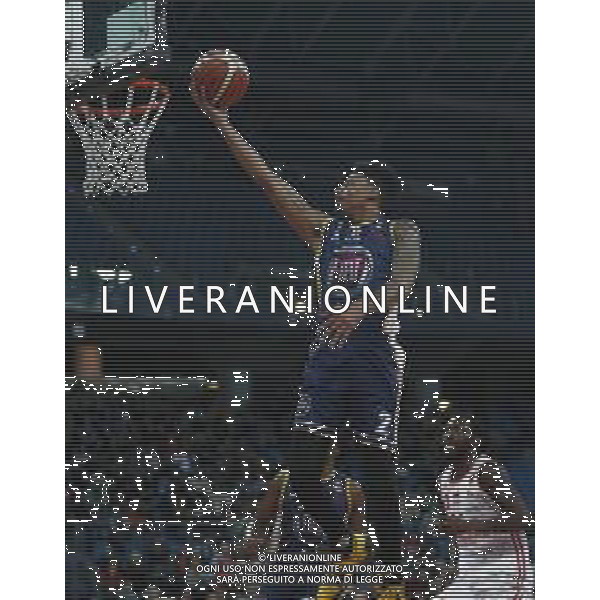 Lega Basket serie A Victoria Libertas Pallacanestro Pesaro - Fiat Torino 11/02/2018 nella foto: Garret Diante Maurice ©Claudio Zamagni/Agenzia Aldo Liverani