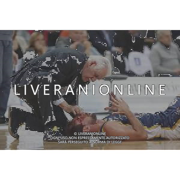 Lega Basket serie A Victoria Libertas Pallacanestro Pesaro - Fiat Torino 11/02/2018 nella foto: Poeta Giuseppe ©Claudio Zamagni/Agenzia Aldo Liverani