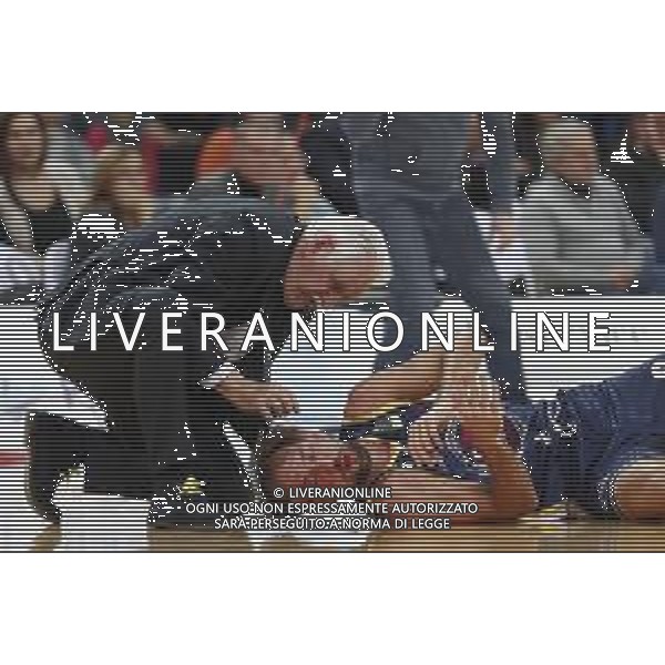 Lega Basket serie A Victoria Libertas Pallacanestro Pesaro - Fiat Torino 11/02/2018 nella foto: Poeta Giuseppe ©Claudio Zamagni/Agenzia Aldo Liverani