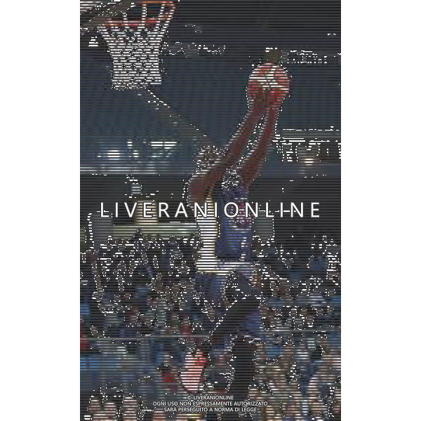 Lega Basket serie A Victoria Libertas Pallacanestro Pesaro - Fiat Torino 11/02/2018 nella foto: Nobel Boungou Colo ©Claudio Zamagni/Agenzia Aldo Liverani
