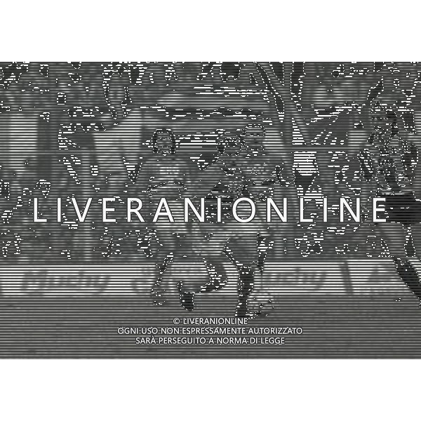 19-04-1989 SAMPDORIA-KV MECHELEN 3-0 SEMFINALE DI COPPA DELLA COPPE NELLA FOTO VICTOR MUNOZ AG ALDO LIVERANI SAS