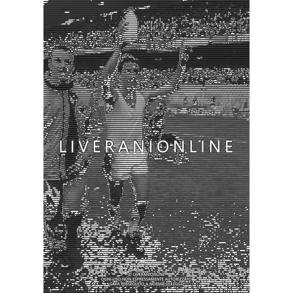 19-04-1989 SAMPDORIA-KV MECHELEN 3-0 SEMFINALE DI COPPA DELLA COPPE NELLA FOTO ROBERTO MANCINI AG ALDO LIVERANI SAS