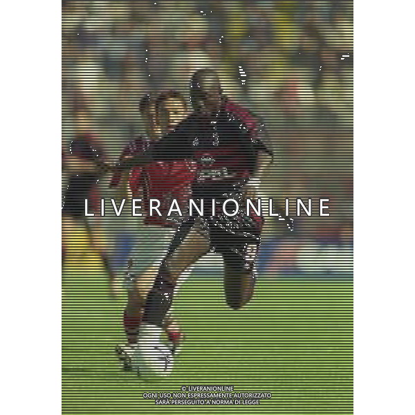 23-05-1999 PERUGIA-CAMPIONATO DI CALCIO SERIE A PERUGIA MILAN 1-2 NELLA FOTO GEORGE WEAH AG ALDO LIVERANI SAS