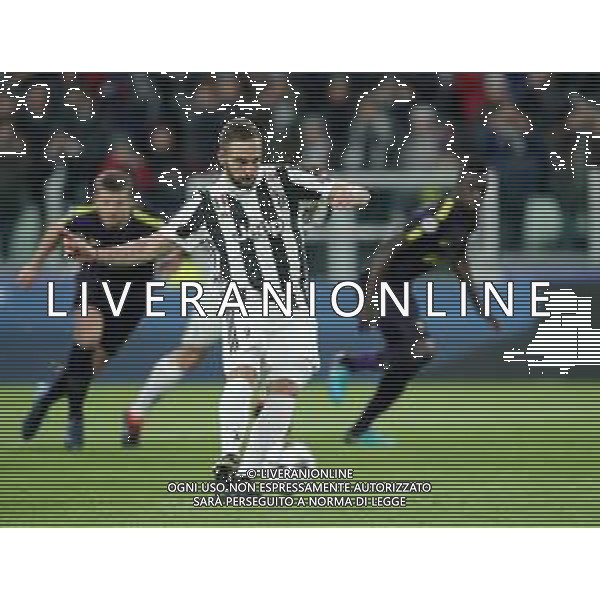 UEFA Champions League 2017/2018 Ottavi di Finale Andata Torino - 13.02.2018 Juventus-Tottenham Hotspur Nella Foto:higuain secondo gol /Ph.Vitez-Ag. Aldo Liverani