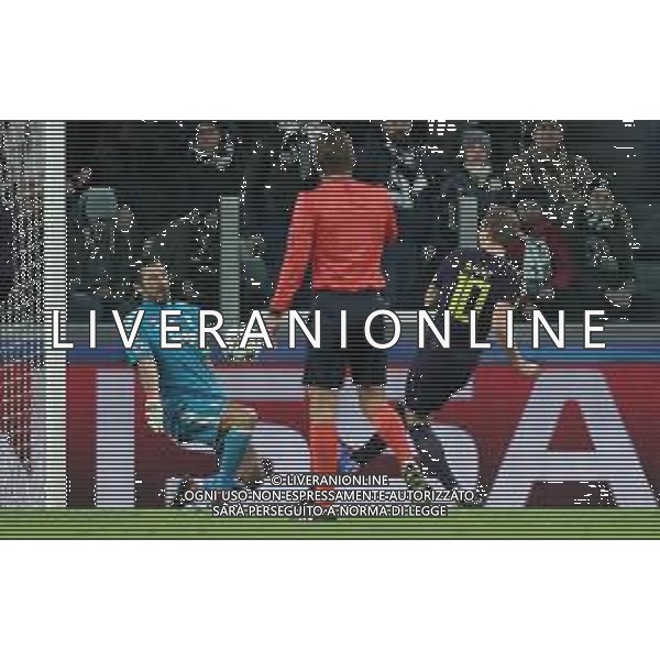 UEFA Champions League 2017/2018 Ottavi di Finale Andata Torino - 13.02.2018 Juventus-Tottenham Hotspur Nella Foto:parata buffon sun kane /Ph.Vitez-Ag. Aldo Liverani