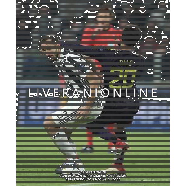 UEFA Champions League 2017/2018 Ottavi di Finale Andata Torino - 13.02.2018 Juventus-Tottenham Hotspur Nella Foto:chiellini alli /Ph.Vitez-Ag. Aldo Liverani