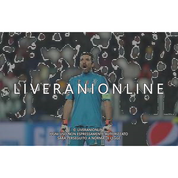 UEFA Champions League 2017/2018 Ottavi di Finale Andata Torino - 13.02.2018 Juventus-Tottenham Hotspur Nella Foto:buffon /Ph.Vitez-Ag. Aldo Liverani