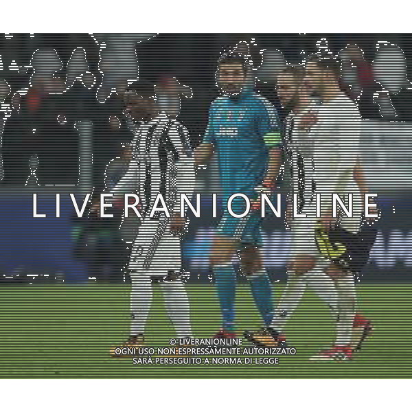 UEFA Champions League 2017/2018 Ottavi di Finale Andata Torino - 13.02.2018 Juventus-Tottenham Hotspur Nella Foto:delusione buffon asamoah higuain de sciglio /Ph.Vitez-Ag. Aldo Liverani