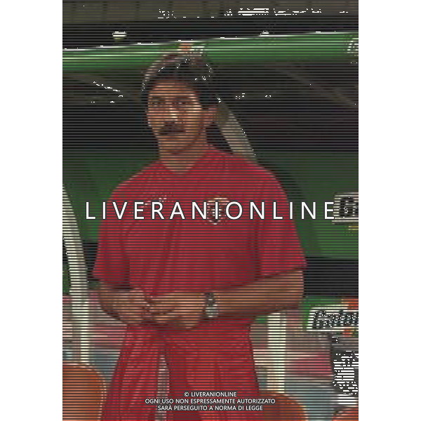 01-09-2000 TORINO- CAMPIONATO DI CALCIO SERIE B TORINO ANCONA 0-2 NELLA FOTO FABIO BRINI ALLENATORE ANCONA CALCIO AG ALDO LIVERANI SAS