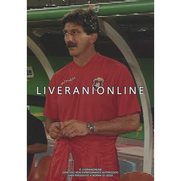 01-09-2000 TORINO- CAMPIONATO DI CALCIO SERIE B TORINO ANCONA 0-2 NELLA FOTO FABIO BRINI ALLENATORE ANCONA CALCIO AG ALDO LIVERANI SAS