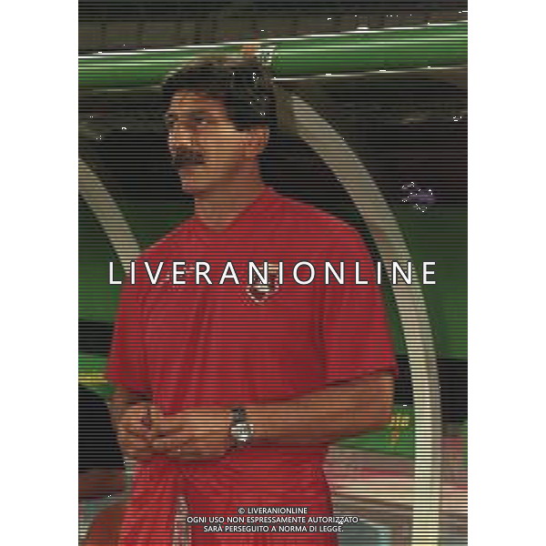 01-09-2000 TORINO- CAMPIONATO DI CALCIO SERIE B TORINO ANCONA 0-2 NELLA FOTO FABIO BRINI ALLENATORE ANCONA CALCIO AG ALDO LIVERANI SAS