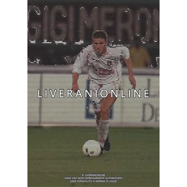 01-09-2000 TORINO- CAMPIONATO DI CALCIO SERIE B TORINO ANCONA 0-2 NELLA FOTO PAOLO AGOSTINI AG ALDO LIVERANI SAS