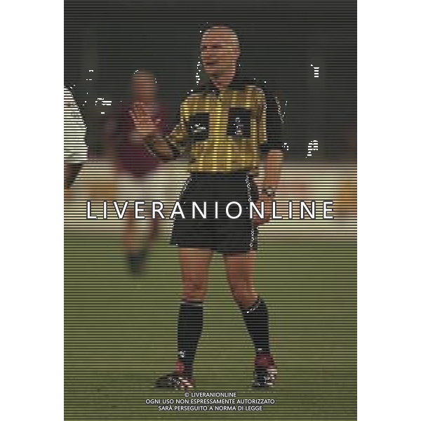 01-09-2000 TORINO- CAMPIONATO DI CALCIO SERIE B TORINO ANCONA 0-2 NELLA FOTO ARBITRO DANILO NUCINI AG ALDO LIVERANI SAS
