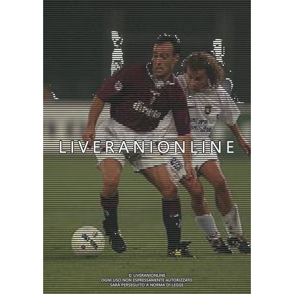 01-09-2000 TORINO- CAMPIONATO DI CALCIO SERIE B TORINO ANCONA 0-2 NELLA FOTO ANTONINO ASTA AG ALDO LIVERANI SAS