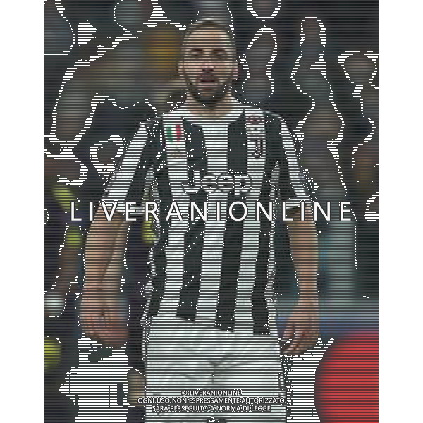 UEFA Champions League 2017/2018 Ottavi di Finale Andata Torino - 13.02.2018 Juventus-Tottenham Hotspur Nella Foto:Higuain Gonzalo /Ph.Vitez-Ag. Aldo Liverani