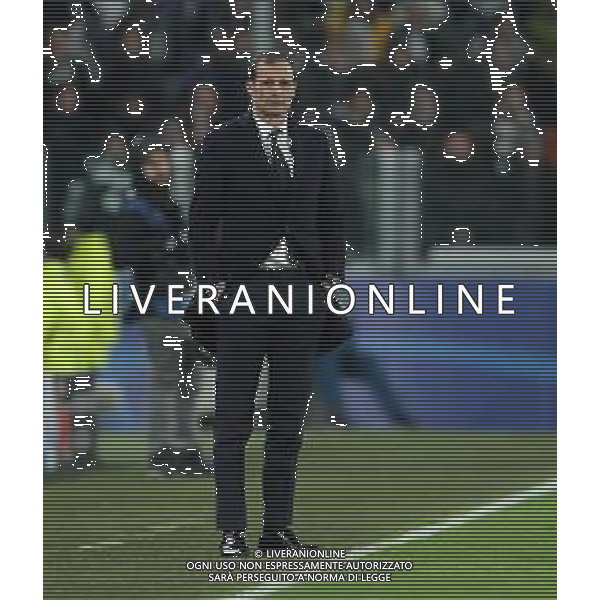 UEFA Champions League 2017/2018 Ottavi di Finale Andata Torino - 13.02.2018 Juventus-Tottenham Hotspur Nella Foto:Allegri Massimiliano /Ph.Vitez-Ag. Aldo Liverani