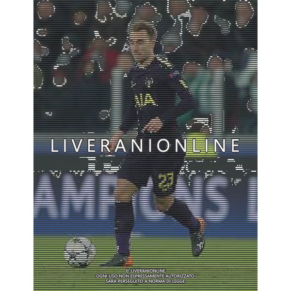 UEFA Champions League 2017/2018 Ottavi di Finale Andata Torino - 13.02.2018 Juventus-Tottenham Hotspur Nella Foto:Eriksen Christian /Ph.Vitez-Ag. Aldo Liverani