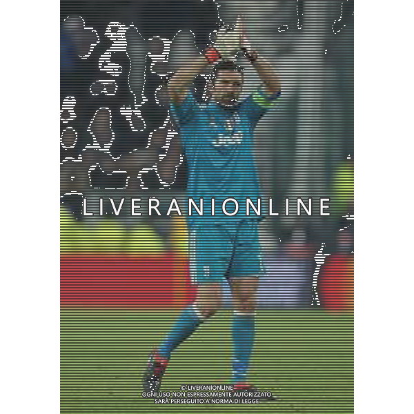 UEFA Champions League 2017/2018 Ottavi di Finale Andata Torino - 13.02.2018 Juventus-Tottenham Hotspur Nella Foto:Buffon Gianluigi /Ph.Vitez-Ag. Aldo Liverani