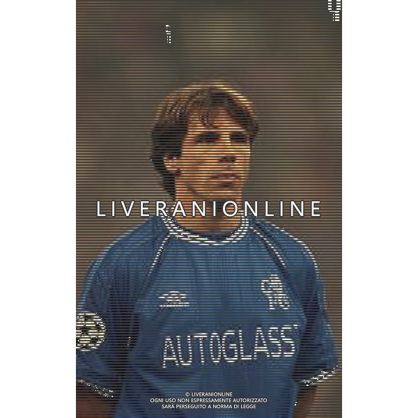 26-10-1999 MILANO- STADIO GIUSEPPE MEAZZA CHAMPIONS LEAGUE MILAN CHELSEA 1-1 NELLA FOTO GIANFRANCO ZOLA AG ALDO LIVERANI SAS