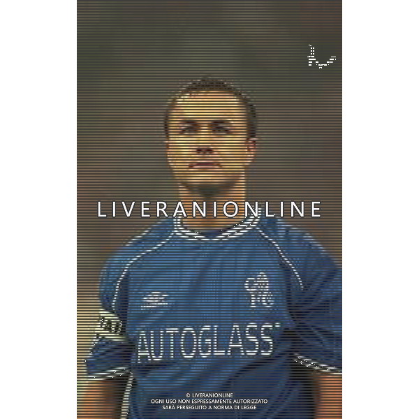 26-10-1999 MILANO- STADIO GIUSEPPE MEAZZA CHAMPIONS LEAGUE MILAN CHELSEA 1-1 NELLA FOTO DENNIS WISE AG ALDO LIVERANI SAS