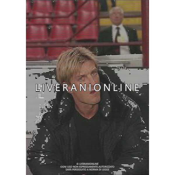 26-10-1999 MILANO- STADIO GIUSEPPE MEAZZA CHAMPIONS LEAGUE MILAN CHELSEA 1-1 NELLA FOTO WIM KIEFT COMMENTATORE AG ALDO LIVERANI SAS