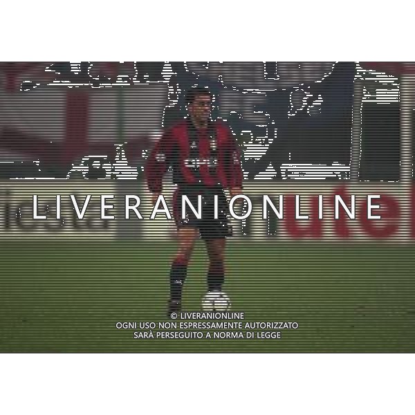 26-10-1999 MILANO- STADIO GIUSEPPE MEAZZA CHAMPIONS LEAGUE MILAN CHELSEA 1-1 NELLA FOTO ALESSANDRO COSTACURTA AG ALDO LIVERANI SAS