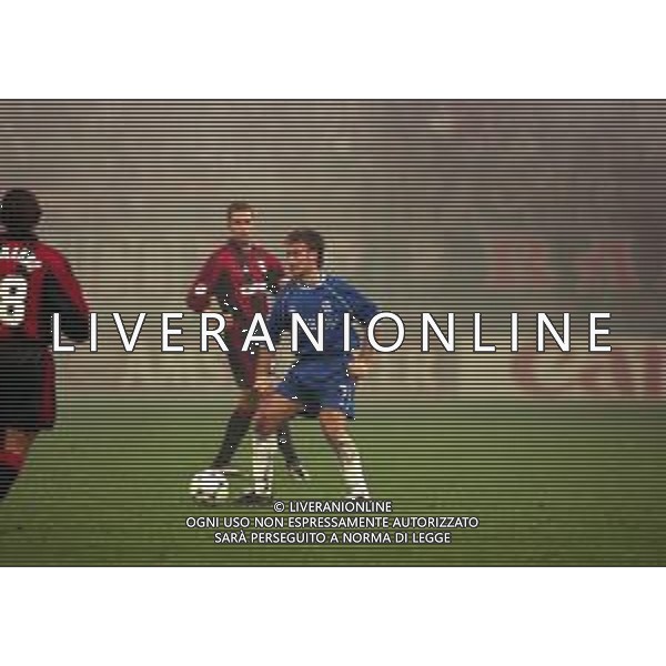 26-10-1999 MILANO- STADIO GIUSEPPE MEAZZA CHAMPIONS LEAGUE MILAN CHELSEA 1-1 NELLA FOTO DIDIER DESCHAMPS AG ALDO LIVERANI SAS