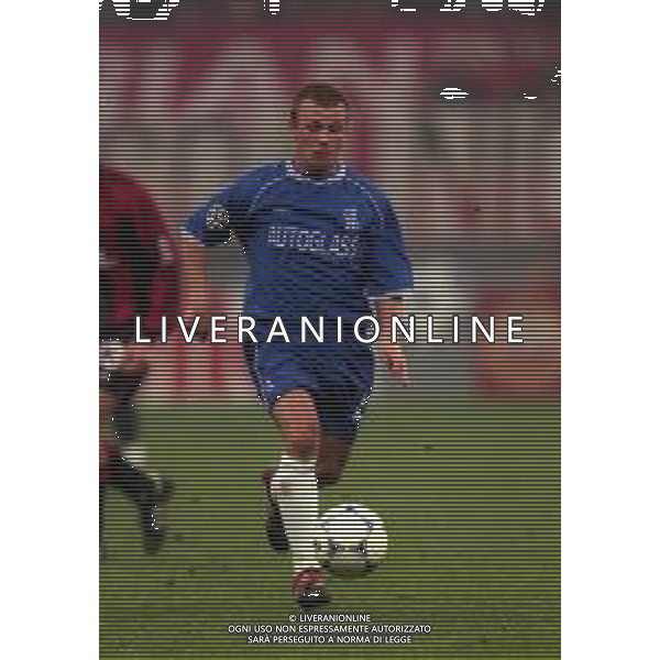 26-10-1999 MILANO- STADIO GIUSEPPE MEAZZA CHAMPIONS LEAGUE MILAN CHELSEA 1-1 NELLA FOTO MORRIS JODY AG ALDO LIVERANI SAS