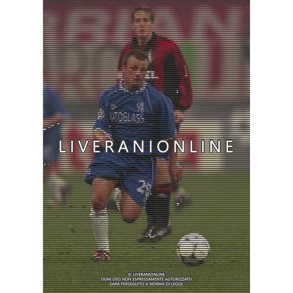 26-10-1999 MILANO- STADIO GIUSEPPE MEAZZA CHAMPIONS LEAGUE MILAN CHELSEA 1-1 NELLA FOTO MORRIS JODY AG ALDO LIVERANI SAS