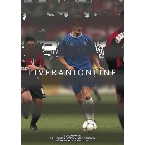 26-10-1999 MILANO- STADIO GIUSEPPE MEAZZA CHAMPIONS LEAGUE MILAN CHELSEA 1-1 NELLA FOTO GABRIELE AMBROSETTI AG ALDO LIVERANI SAS