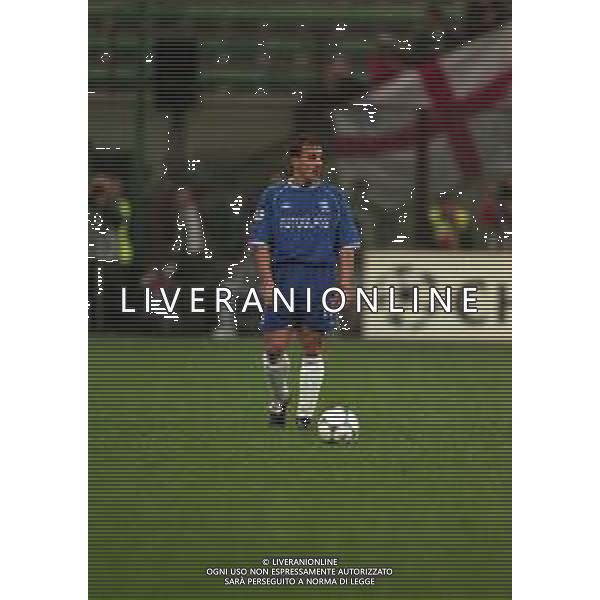 26-10-1999 MILANO- STADIO GIUSEPPE MEAZZA CHAMPIONS LEAGUE MILAN CHELSEA 1-1 NELLA FOTO ALBERT FERRER AG ALDO LIVERANI SAS