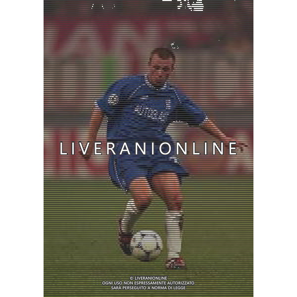 26-10-1999 MILANO- STADIO GIUSEPPE MEAZZA CHAMPIONS LEAGUE MILAN CHELSEA 1-1 NELLA FOTO MORRIS JODY AG ALDO LIVERANI SAS