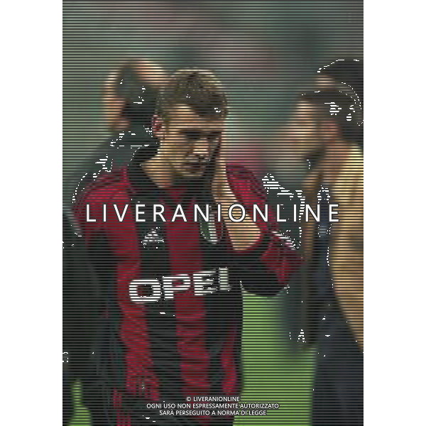 26-10-1999 MILANO- STADIO GIUSEPPE MEAZZA CHAMPIONS LEAGUE MILAN CHELSEA 1-1 NELLA FOTO ANDRIY SHEVCHENKO AG ALDO LIVERANI SAS