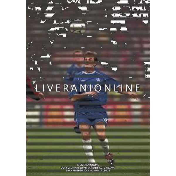 26-10-1999 MILANO- STADIO GIUSEPPE MEAZZA CHAMPIONS LEAGUE MILAN CHELSEA 1-1 NELLA FOTO GABIELE AMBROSETTI AG ALDO LIVERANI SAS