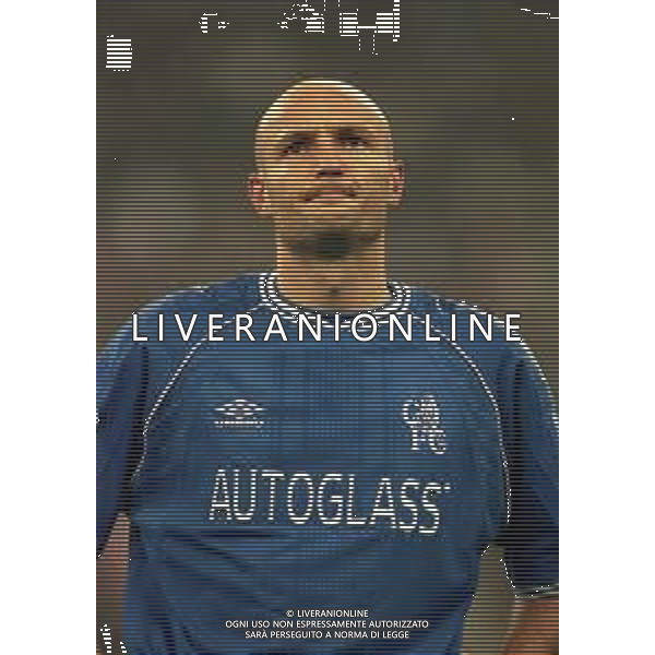 26-10-1999 MILANO- STADIO GIUSEPPE MEAZZA CHAMPIONS LEAGUE MILAN CHELSEA 1-1 NELLA FOTO FRANK LEBOUF AG ALDO LIVERANI SAS