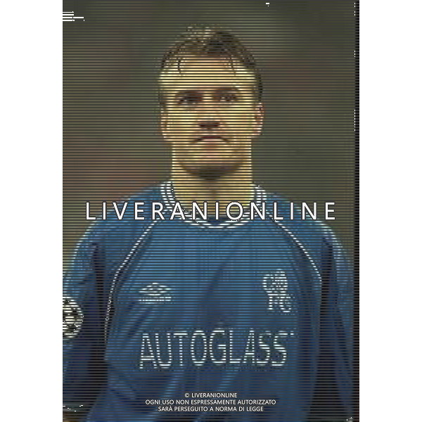 26-10-1999 MILANO- STADIO GIUSEPPE MEAZZA CHAMPIONS LEAGUE MILAN CHELSEA 1-1 NELLA FOTO DIDIER DESCHAMPS AG ALDO LIVERANI SAS