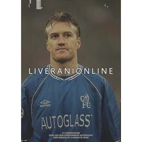 26-10-1999 MILANO- STADIO GIUSEPPE MEAZZA CHAMPIONS LEAGUE MILAN CHELSEA 1-1 NELLA FOTO DIDIER DESCHAMPS AG ALDO LIVERANI SAS