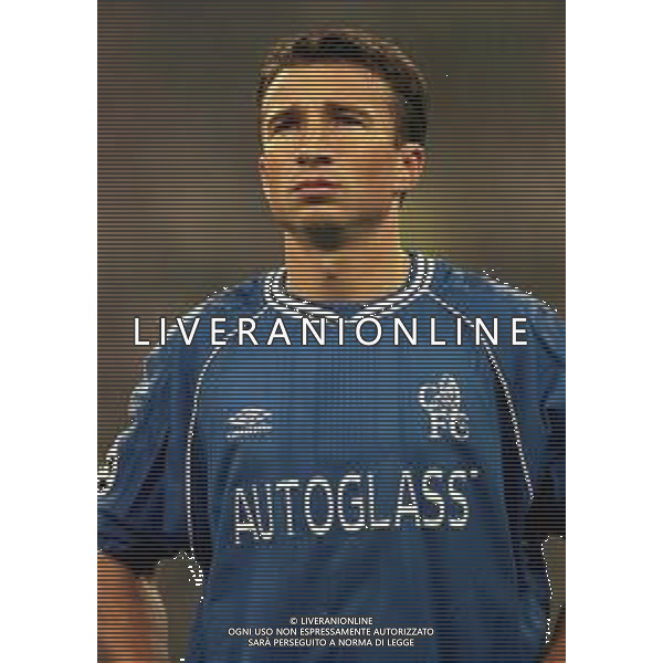 26-10-1999 MILANO- STADIO GIUSEPPE MEAZZA CHAMPIONS LEAGUE MILAN CHELSEA 1-1 NELLA FOTO DAN PETRESCU AG ALDO LIVERANI SAS