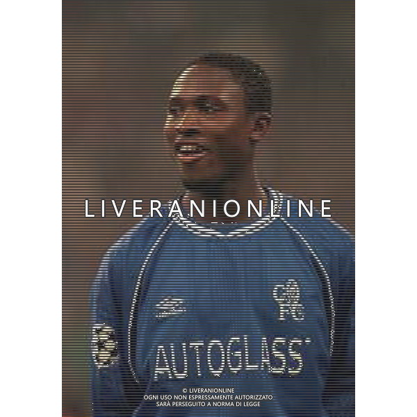 26-10-1999 MILANO- STADIO GIUSEPPE MEAZZA CHAMPIONS LEAGUE MILAN CHELSEA 1-1 NELLA FOTO BABAYARO CELESTINE AG ALDO LIVERANI SAS