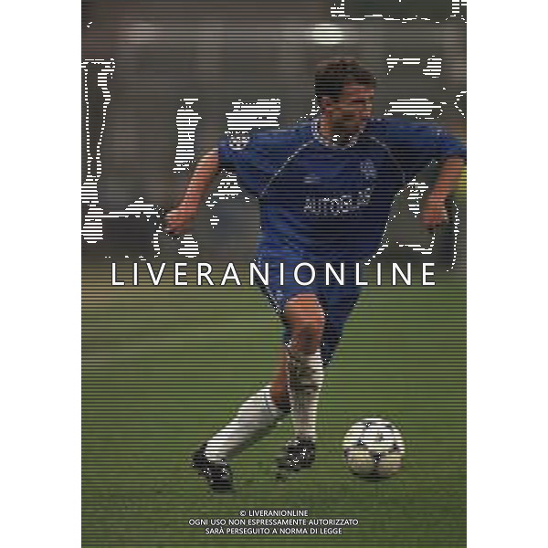26-10-1999 MILANO- STADIO GIUSEPPE MEAZZA CHAMPIONS LEAGUE MILAN CHELSEA 1-1 NELLA FOTO DAN PETRESCU AG ALDO LIVERANI SAS