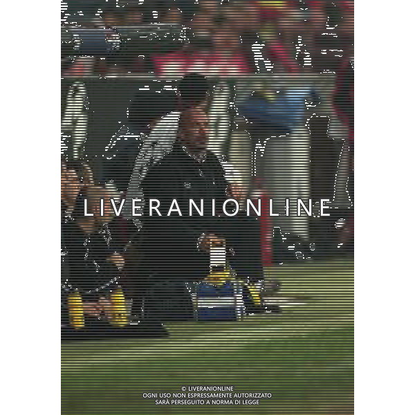 26-10-1999 MILANO- STADIO GIUSEPPE MEAZZA CHAMPIONS LEAGUE MILAN CHELSEA 1-1 NELLA FOTO GIANLUCA VIALLI ALLENATORE CHELSEA AG ALDO LIVERANI SAS