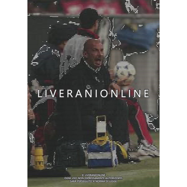 26-10-1999 MILANO- STADIO GIUSEPPE MEAZZA CHAMPIONS LEAGUE MILAN CHELSEA 1-1 NELLA FOTO GIANLUCA VIALLI ALLENATORE CHELSEA AG ALDO LIVERANI SAS
