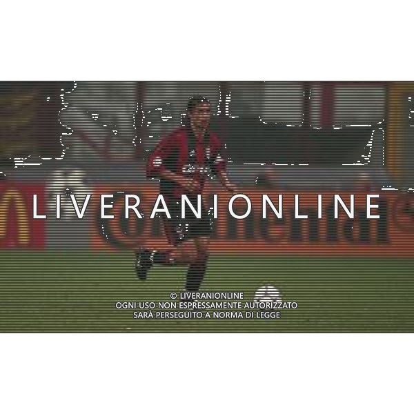 26-10-1999 MILANO- STADIO GIUSEPPE MEAZZA CHAMPIONS LEAGUE MILAN CHELSEA 1-1 NELLA FOTO PAOLO MALDINI AG ALDO LIVERANI SAS