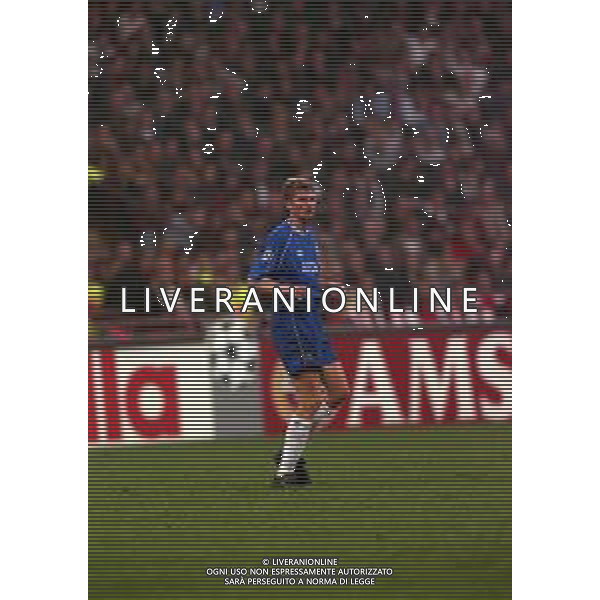 26-10-1999 MILANO- STADIO GIUSEPPE MEAZZA CHAMPIONS LEAGUE MILAN CHELSEA 1-1 NELLA FOTO TORE FLO ANDRES AG ALDO LIVERANI SAS