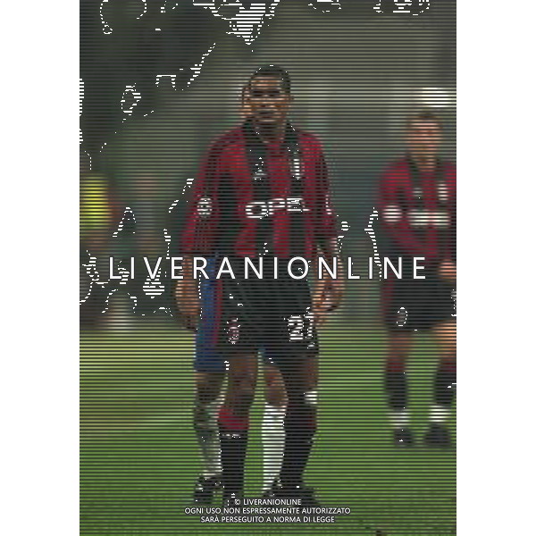 26-10-1999 MILANO- STADIO GIUSEPPE MEAZZA CHAMPIONS LEAGUE MILAN CHELSEA 1-1 NELLA FOTO SERGINHO AG ALDO LIVERANI SAS