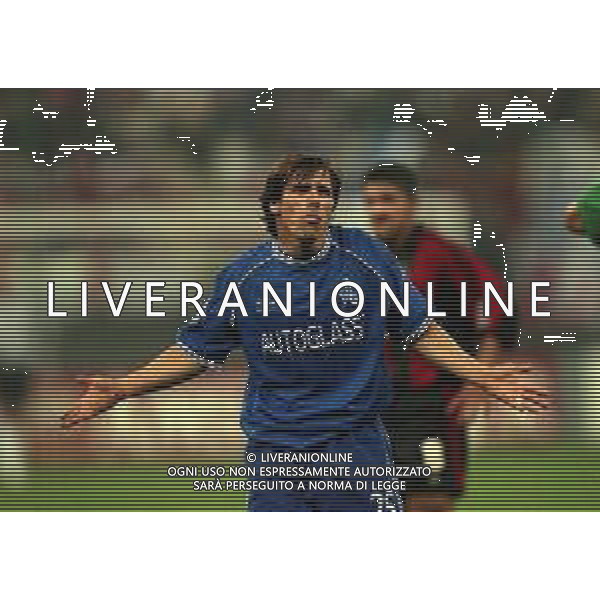 26-10-1999 MILANO- STADIO GIUSEPPE MEAZZA CHAMPIONS LEAGUE MILAN CHELSEA 1-1 NELLA FOTO GIANFRANCO ZOLA AG ALDO LIVERANI SAS