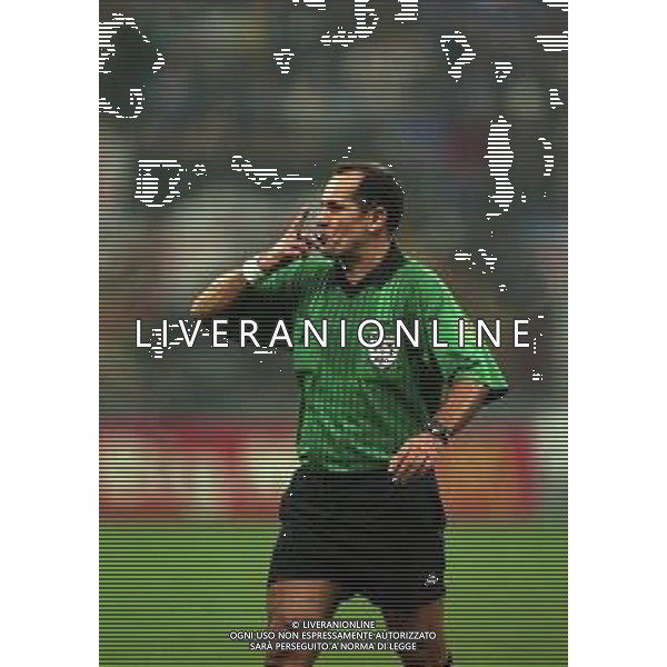 26-10-1999 MILANO- STADIO GIUSEPPE MEAZZA CHAMPIONS LEAGUE MILAN CHELSEA 1-1 NELLA FOTO ARBITRO LEVNIKOV NIKOLAI AG ALDO LIVERANI SAS