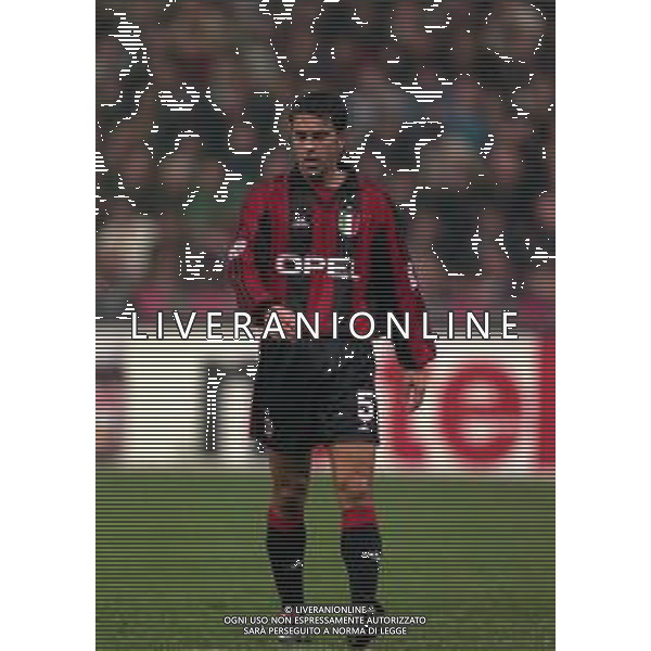26-10-1999 MILANO- STADIO GIUSEPPE MEAZZA CHAMPIONS LEAGUE MILAN CHELSEA 1-1 NELLA FOTO ALESSANDRO COSTACURTA AG ALDO LIVERANI SAS