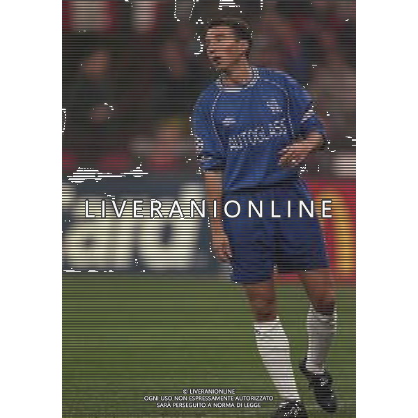 26-10-1999 MILANO- STADIO GIUSEPPE MEAZZA CHAMPIONS LEAGUE MILAN CHELSEA 1-1 NELLA FOTO DAN PETRESCU AG ALDO LIVERANI SAS